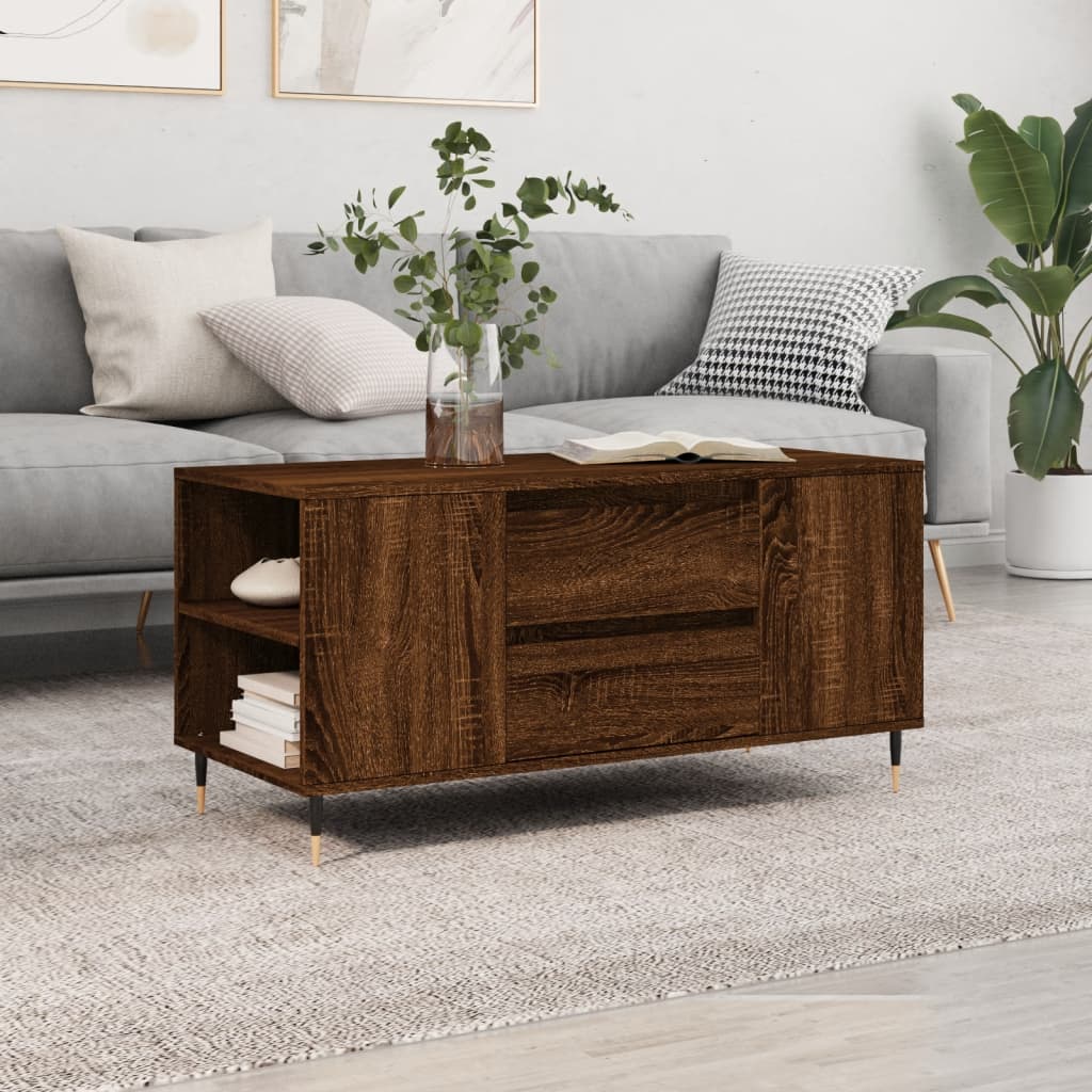 Konferenční Stolek 102X44,5X50 Cm Kompozitní Dřevo