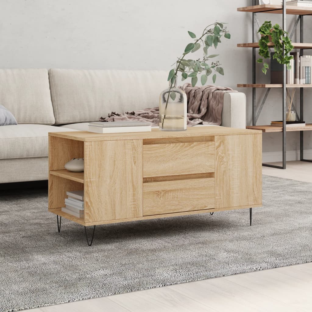 Konferenční Stolek 102X44,5X50 Cm Kompozitní Dřevo