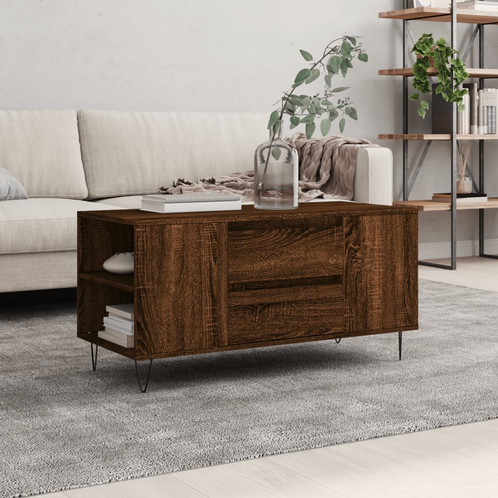 Konferenční Stolek 102X44,5X50 Cm Kompozitní Dřevo