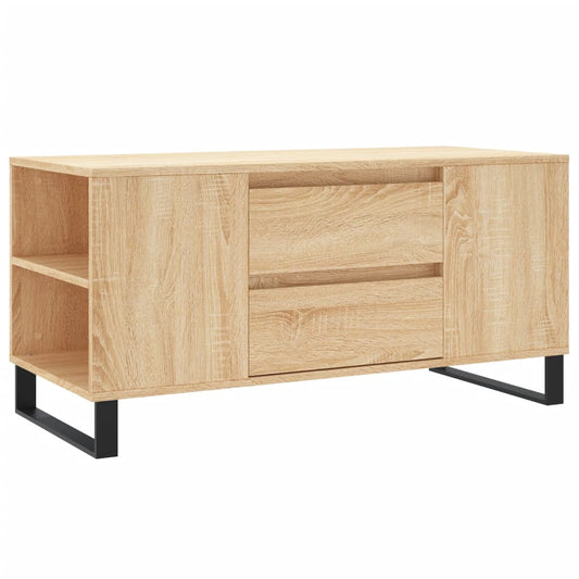 Konferenční Stolek 102X44,5X50 Cm Kompozitní Dřevo