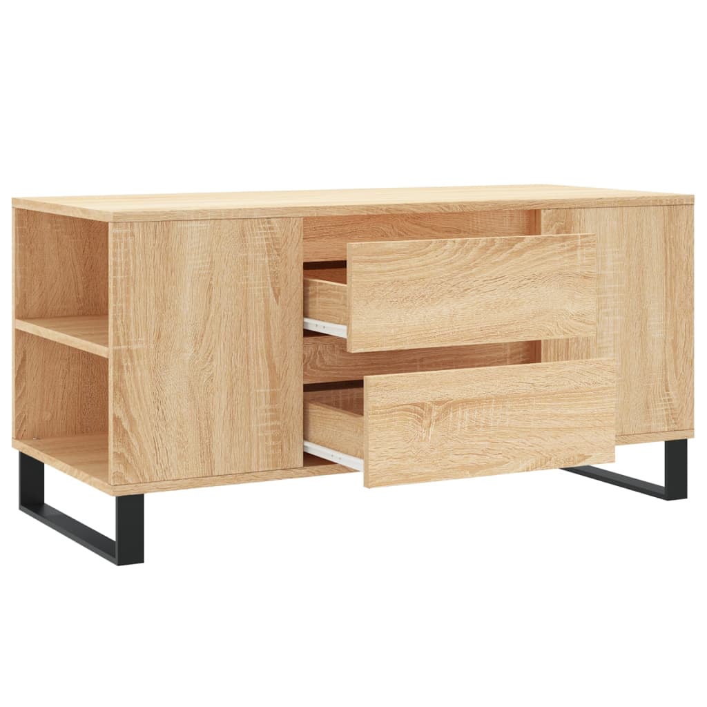 Konferenční Stolek 102X44,5X50 Cm Kompozitní Dřevo