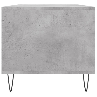 Konferenční Stolek Betonově Šedý 90X49X45 Cm Kompozitní Dřevo