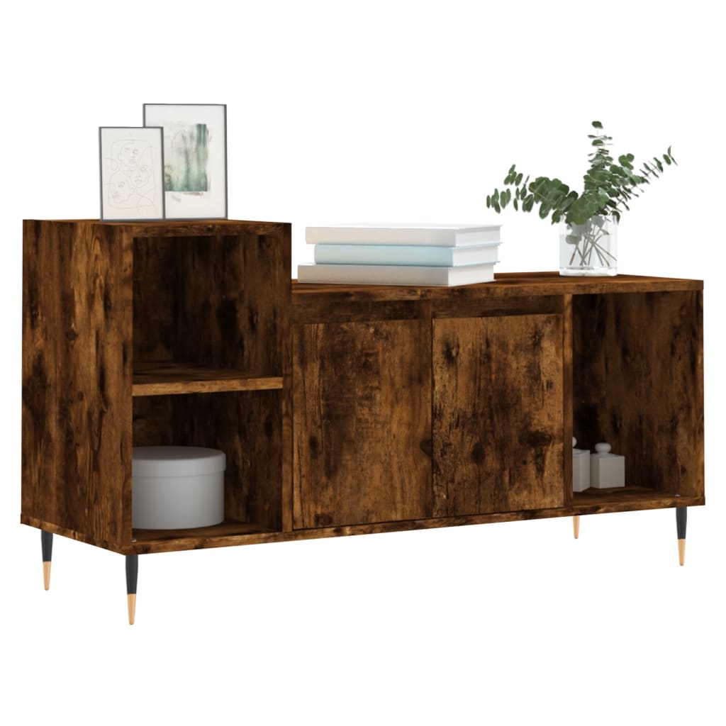 Tv Skříňka 100X35X55 Cm Kompozitní Dřevo
