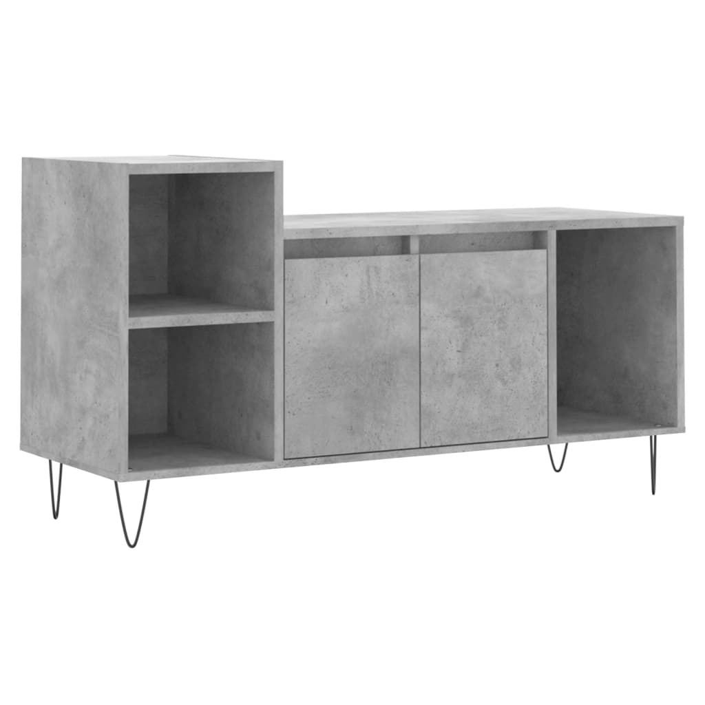 Tv Skříňka Betonově Šedá 100X35X55 Cm Kompozitní Dřevo