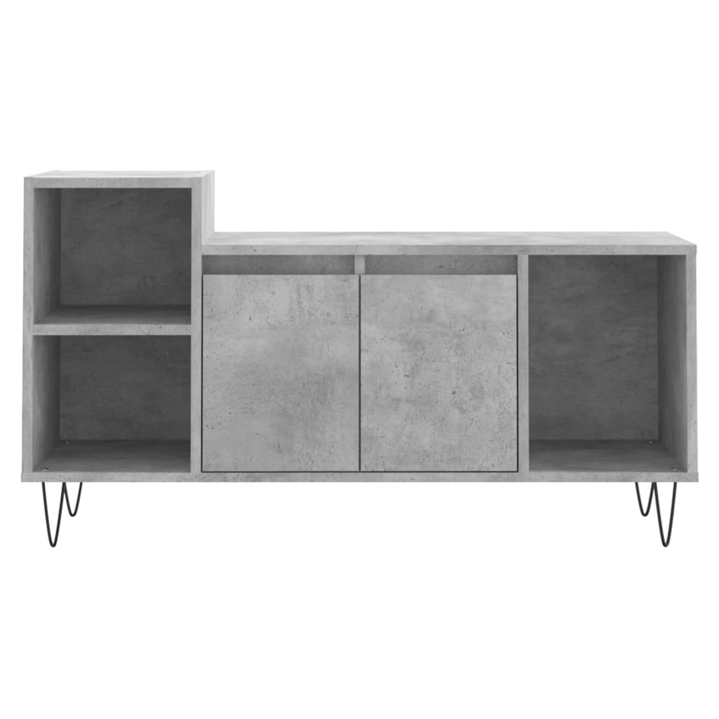 Tv Skříňka Betonově Šedá 100X35X55 Cm Kompozitní Dřevo