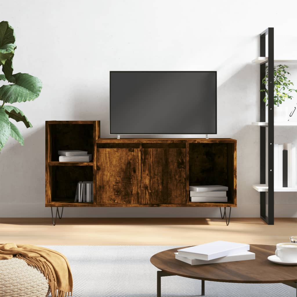 Tv Skříňka Betonově Šedá 100X35X55 Cm Kompozitní Dřevo