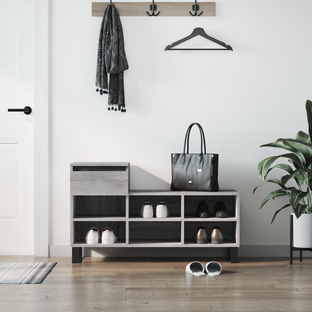Botník Bílý 102X36X60 Cm Kompozitní Dřevo