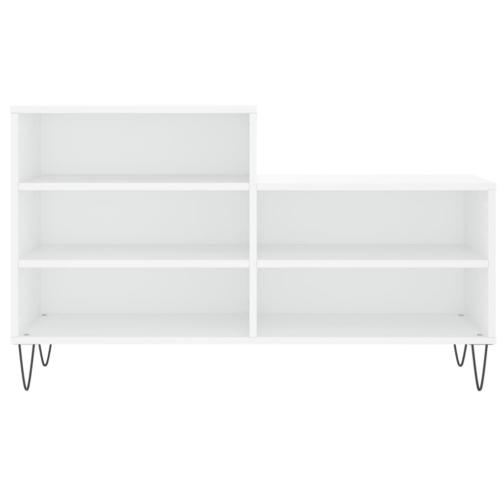 Botník Bílý 102X36X60 Cm Kompozitní Dřevo