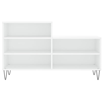 Botník Bílý 102X36X60 Cm Kompozitní Dřevo