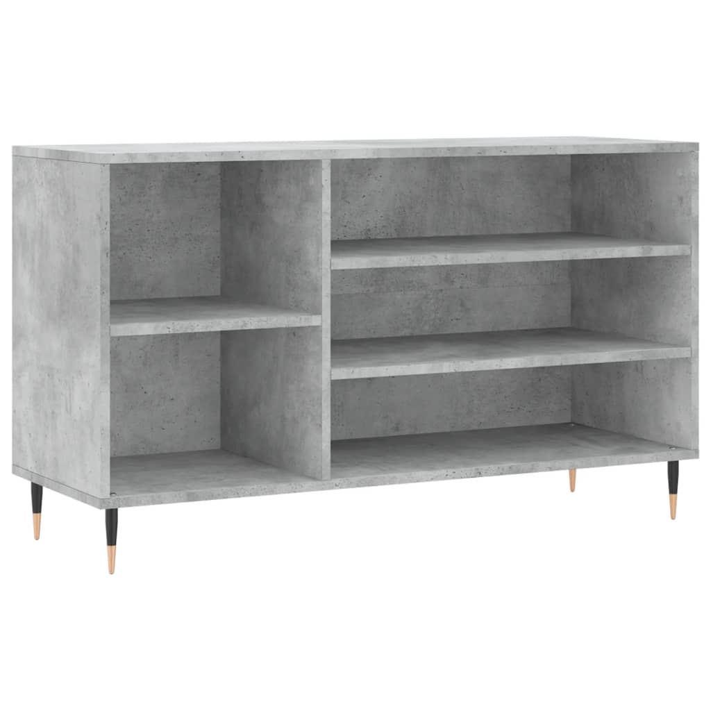 Botník Betonově Šedý 102X36X60 Cm Kompozitní Dřevo