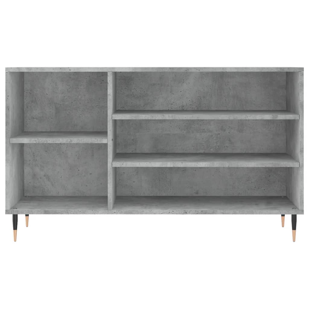 Botník Betonově Šedý 102X36X60 Cm Kompozitní Dřevo