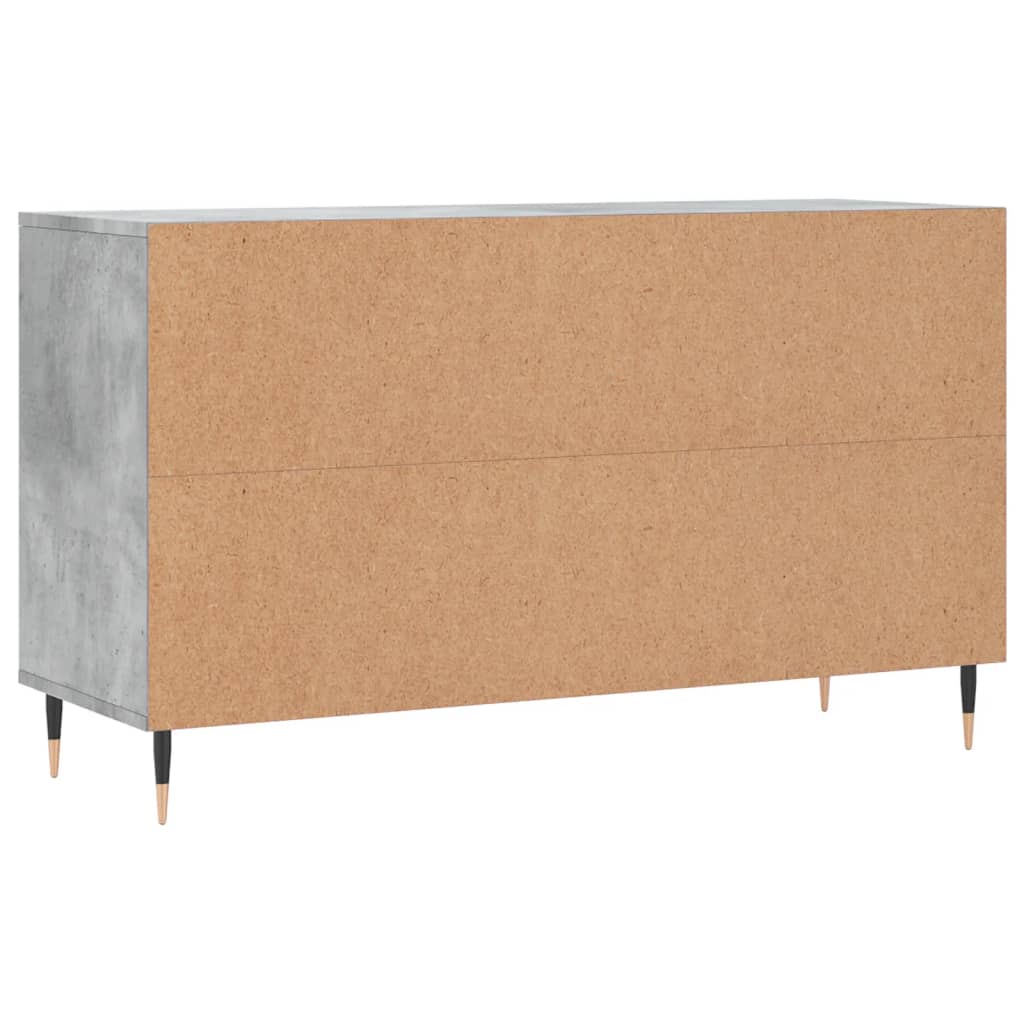 Botník Betonově Šedý 102X36X60 Cm Kompozitní Dřevo