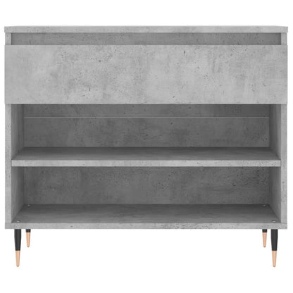 Botník Betonově Šedý 70X36X60 Cm Kompozitní Dřevo