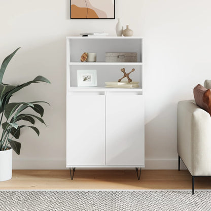 Skříň Highboard 60 X 36 X 110 Cm Kompozitní Dřevo