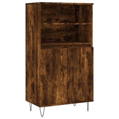Skříň Highboard 60 X 36 X 110 Cm Kompozitní Dřevo
