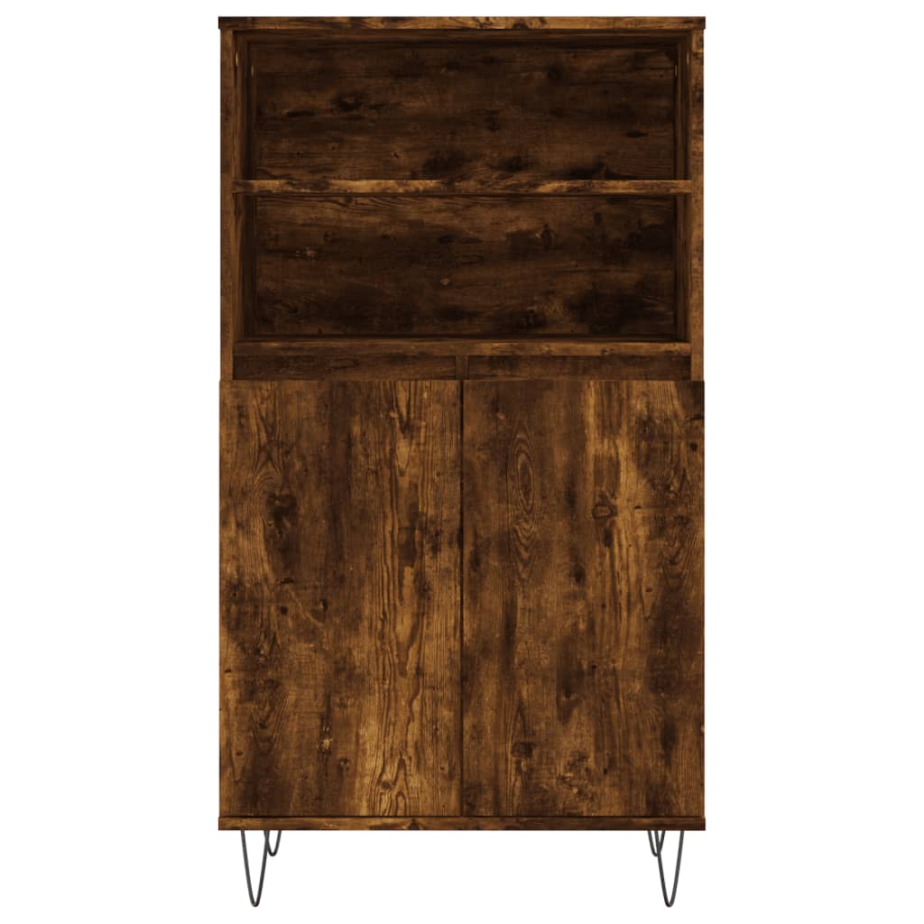 Skříň Highboard 60 X 36 X 110 Cm Kompozitní Dřevo