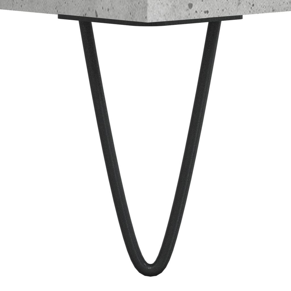 Skříň Highboard Betonově Šedá 40 X 36 X 110 Cm Kompozitní Dřevo