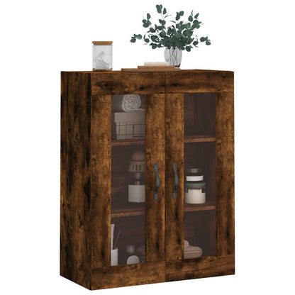 Nástěnná Skříňka Kouřový Dub 69,5 X 34 X 90 Cm Kompozitní Dřevo
