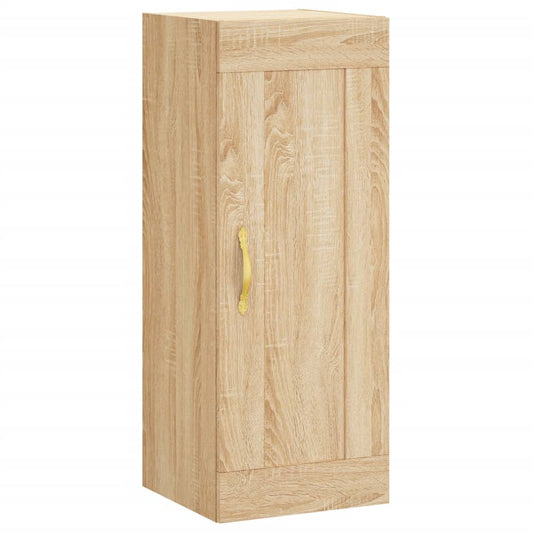 Nástěnná Skříňka Dub Sonoma 34,5 X 34 X 90 Cm Kompozitní Dřevo