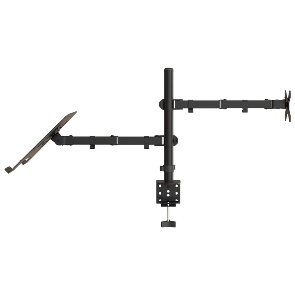 Držák Na Monitor Černý Ocel Vesa 75/100 Mm