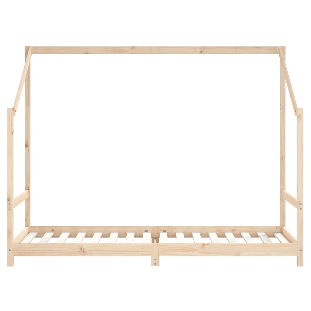 Dětská Postel 2X (80 X 200) Cm Masivní Borové Dřevo