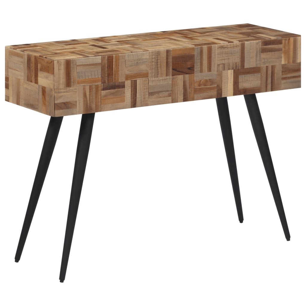 Konzolový Stolek Masivní Recyklovaný Teak
