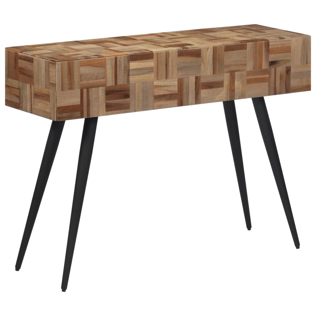 Konzolový Stolek Masivní Recyklovaný Teak