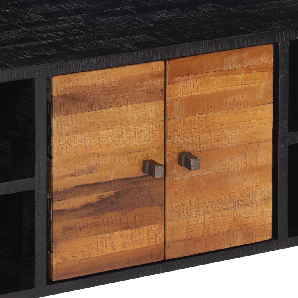 Tv Skříňka 112 X 31 X 45 Cm Masivní Recyklovaný Teak