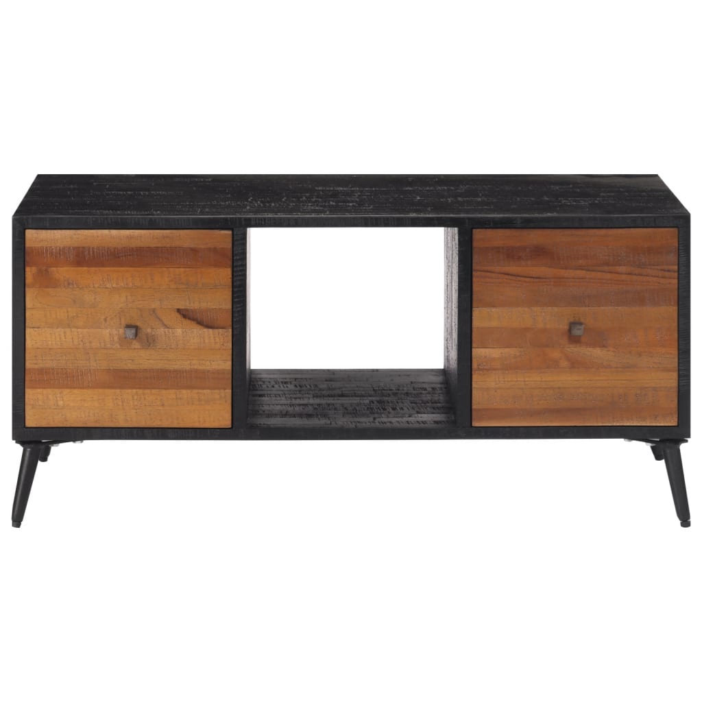 Konferenční Stolek 90 X 50 X 41 Cm Masivní Recyklovaný Teak