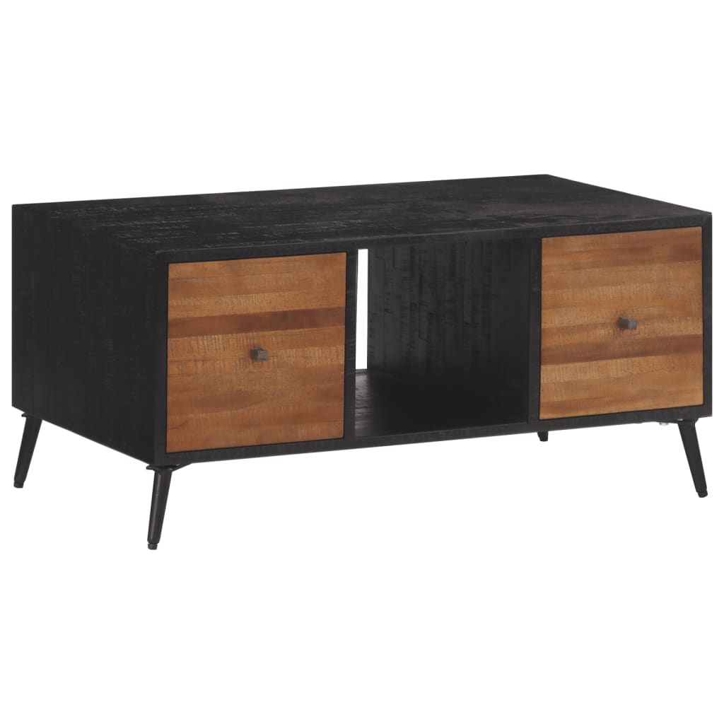 Konferenční Stolek 90 X 50 X 41 Cm Masivní Recyklovaný Teak