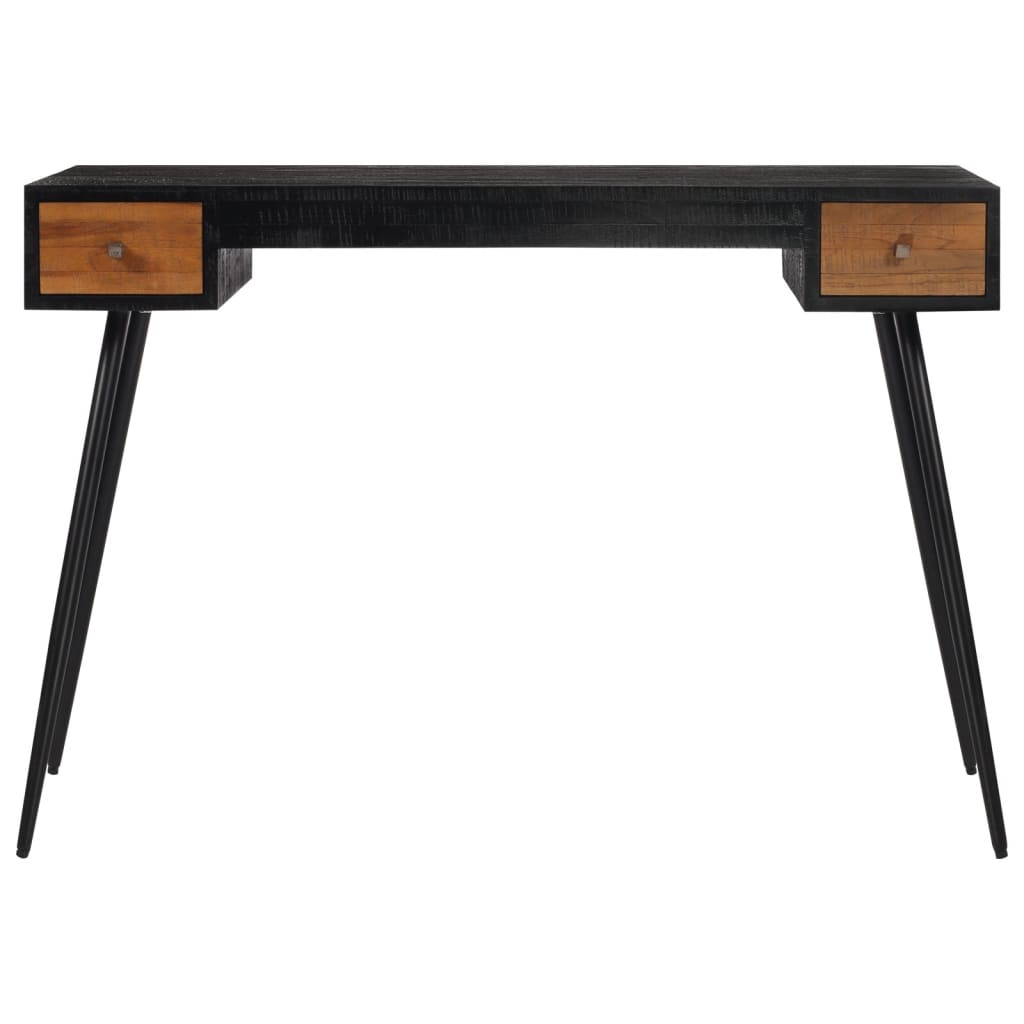 Psací Stůl 117 X 56,5 X 75 Cm Masivní Recyklovaný Teak