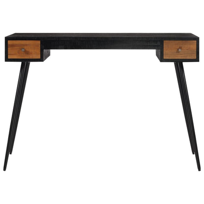 Psací Stůl 117 X 56,5 X 75 Cm Masivní Recyklovaný Teak