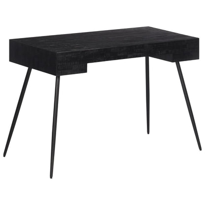 Psací Stůl 117 X 56,5 X 75 Cm Masivní Recyklovaný Teak