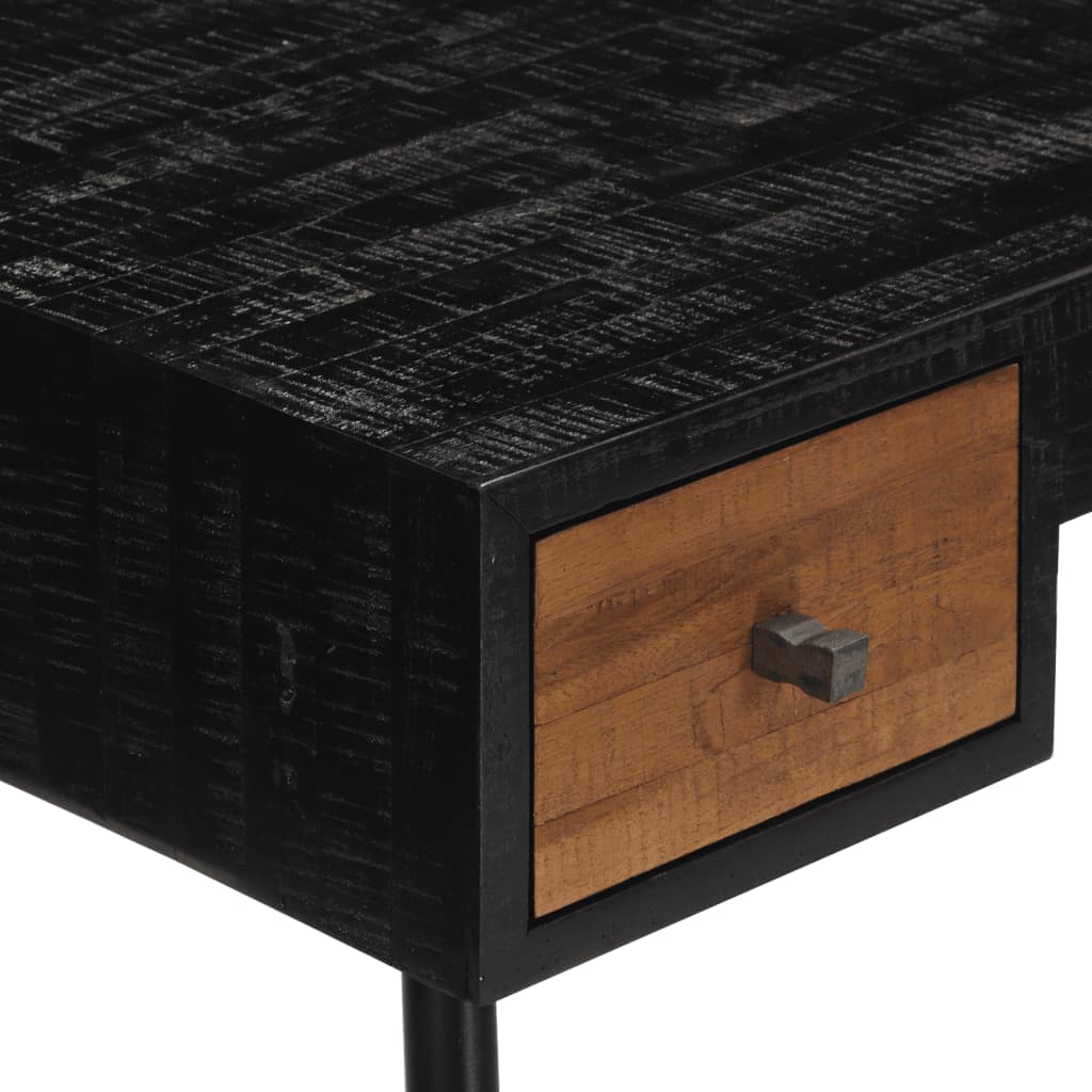 Psací Stůl 117 X 56,5 X 75 Cm Masivní Recyklovaný Teak