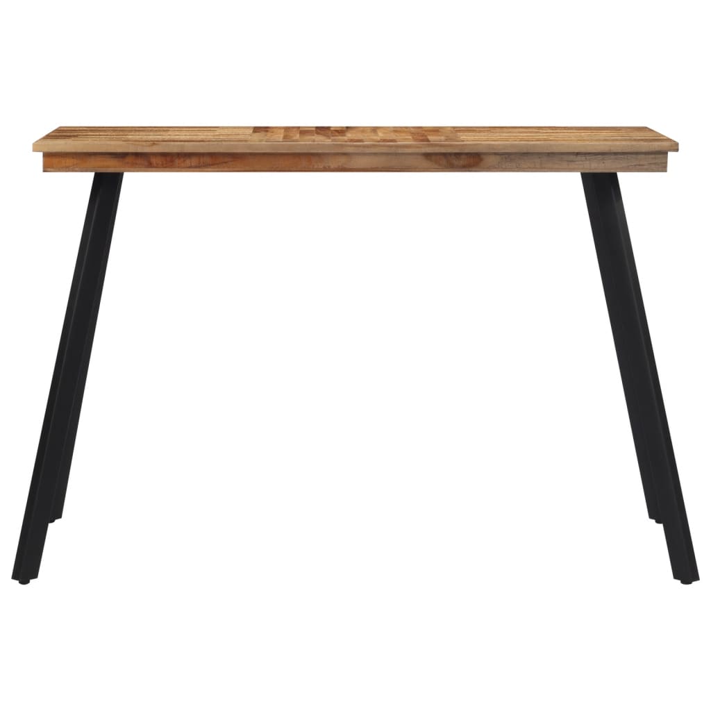 Jídelní Stůl 120 X 62 X 76 Cm Masivní Teakové Dřevo