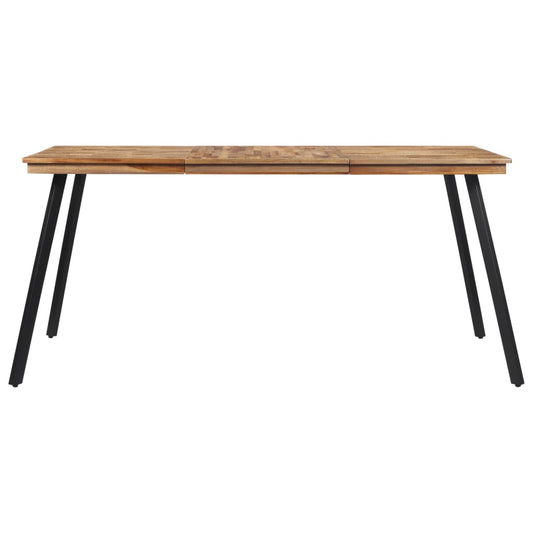 Jídelní Stůl 169 X 98,5 X 76 Cm Masivní Teakové Dřevo