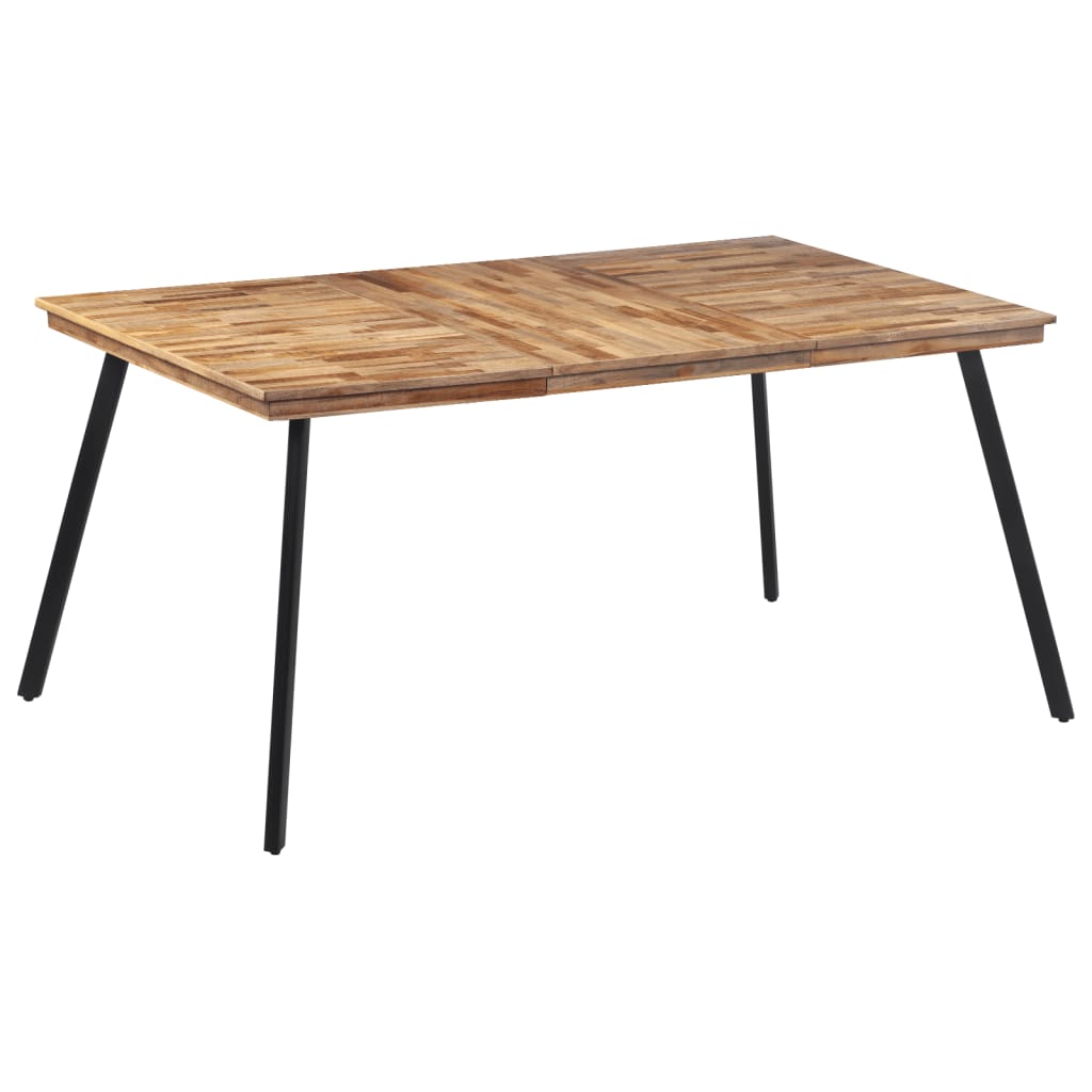 Jídelní Stůl 169 X 98,5 X 76 Cm Masivní Teakové Dřevo
