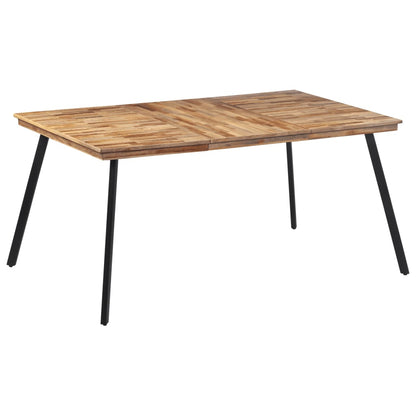 Jídelní Stůl 169 X 98,5 X 76 Cm Masivní Teakové Dřevo