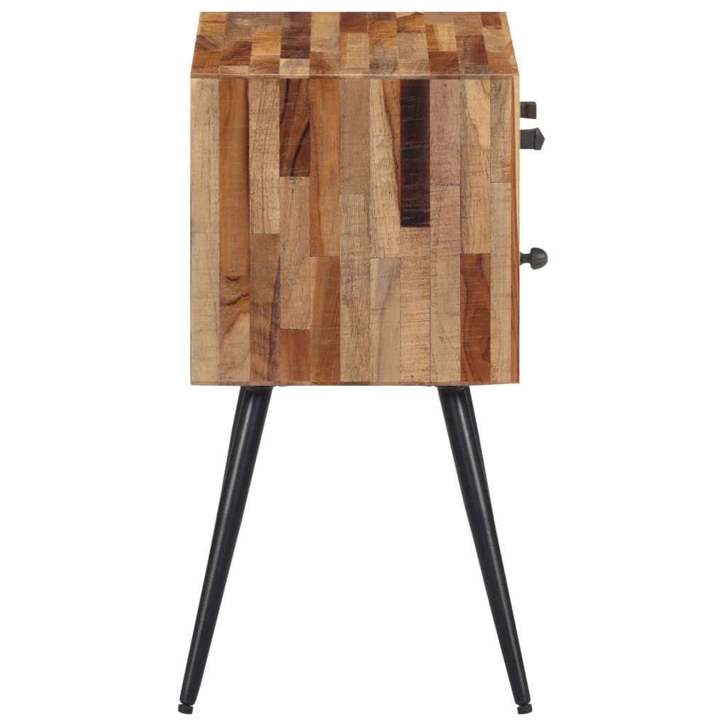 Noční Stolek 47 X 31,5 X 60 Cm Masivní Teakové Dřevo