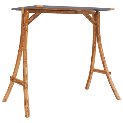 Houpací Závěsné Křeslo S Poduškou A Stříškou Masivní Smrk