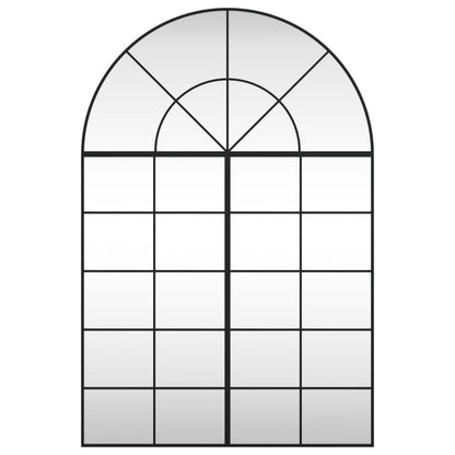 Nástěnné Zrcadlo Černé Oblouk Železo