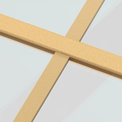Posuvné Dveře Zlaté 102,5 X 205 Cm Čiré Esg Sklo A Hliník Zlatá