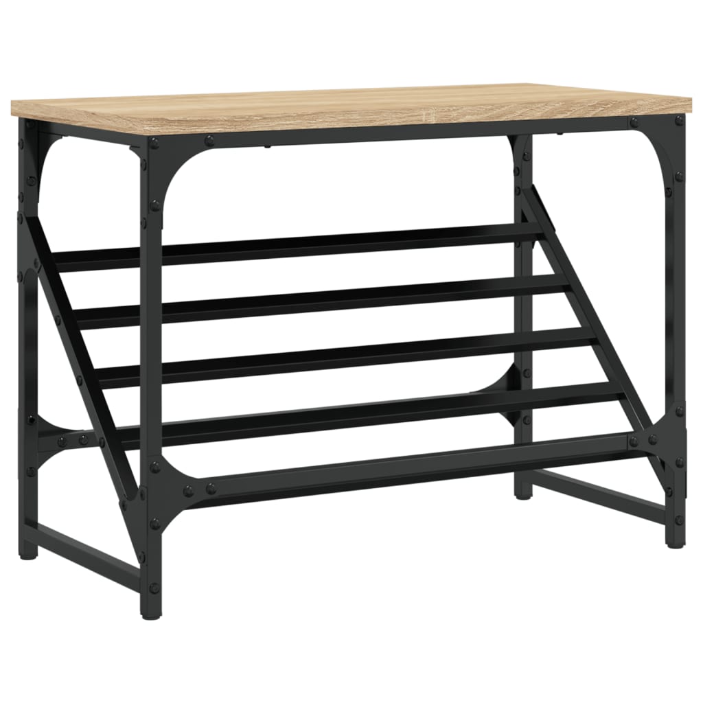 Botník 60 X 30 X Kompozitní Dřevo Dub Sonoma