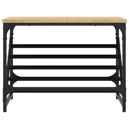 Botník 60 X 30 X Kompozitní Dřevo Dub Sonoma