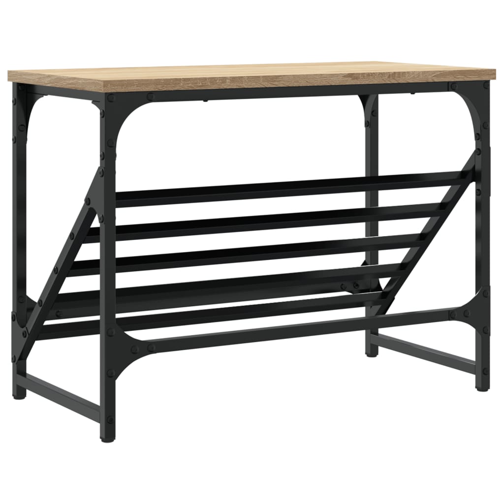 Botník 60 X 30 X Kompozitní Dřevo Dub Sonoma