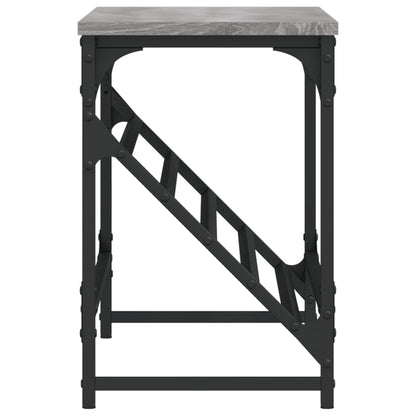 Botník Šedý Sonoma 90 X 30 X Kompozitní Dřevo Šedá Sonoma