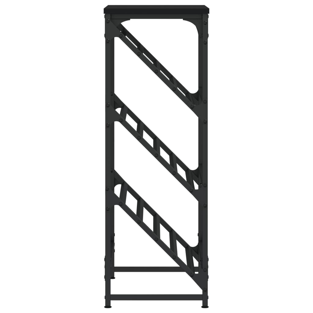 Botník Černý 60 X 30 X Kompozitní Dřevo Černá