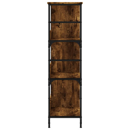 Knihovna Kouřový Dub 78,5 X 33 X 117,5 Cm Kompozitní Dřevo