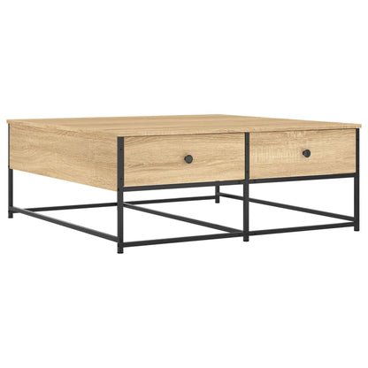 Konferenční Stolek Dub Sonoma 100 X 99 X 40 Cm Kompozitní Dřevo