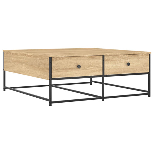 Konferenční Stolek Dub Sonoma 100 X 99 X 40 Cm Kompozitní Dřevo